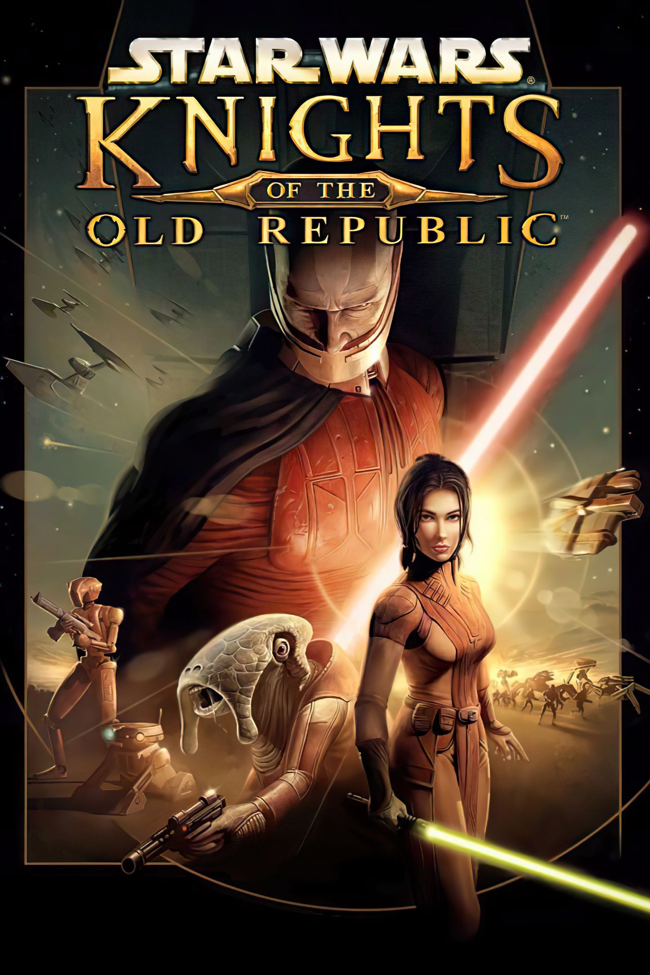 Star Wars KOTOR game poster
