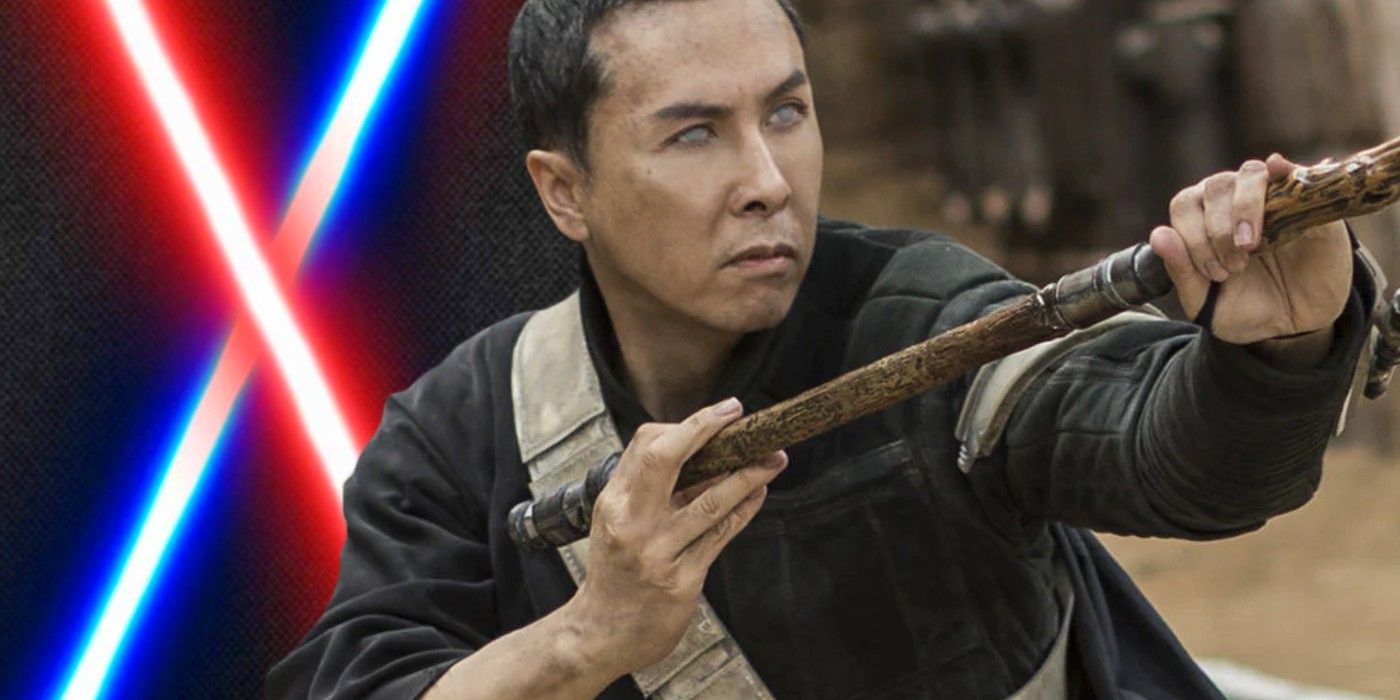 STAR WARS LIGHTSABERS GUARDIANS OF THE WHILLS Chirrut Îmwe
