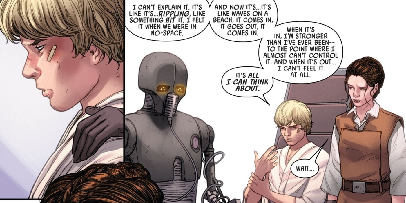 Star Wars: Luke discussing the Force.
