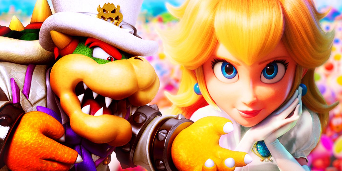 The Super Mario Bros. Movie - Bowser & Peach's Wedding Scene