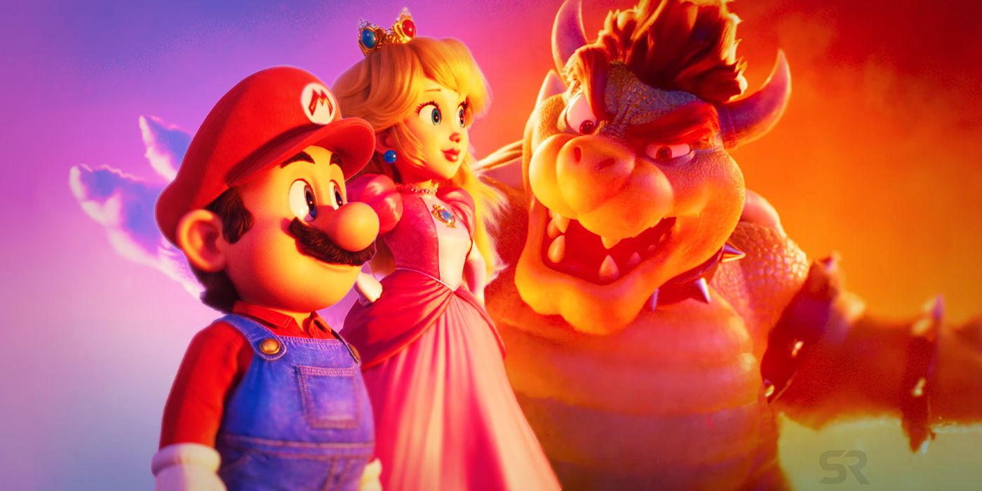 Princess Peach Kicks Bowser! Scene - THE SUPER MARIO BROS. MOVIE (2023) 