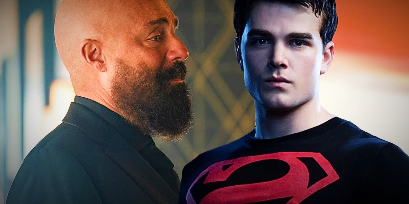 Superboy and Lex Luthor from Titans