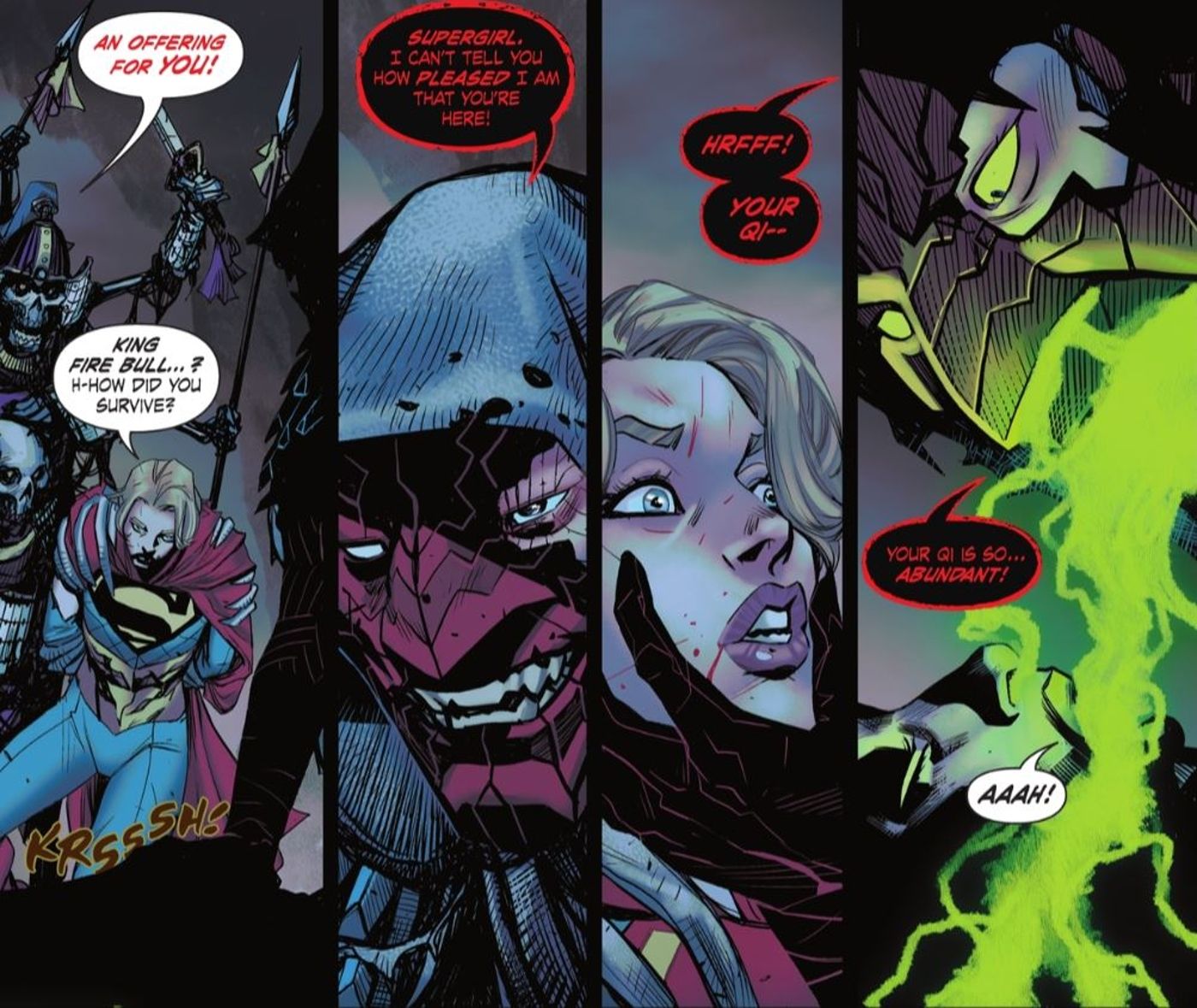 Supergirl Qi King Fire Bull DC Comics