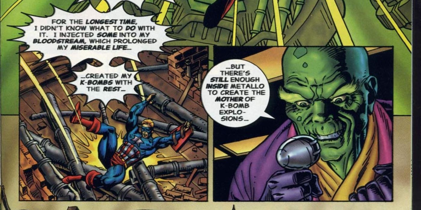 Super-Soldier vs Lex Luthor.