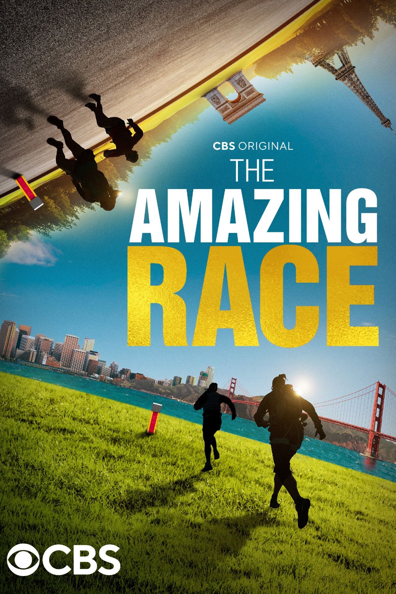 The amazing race tv poster