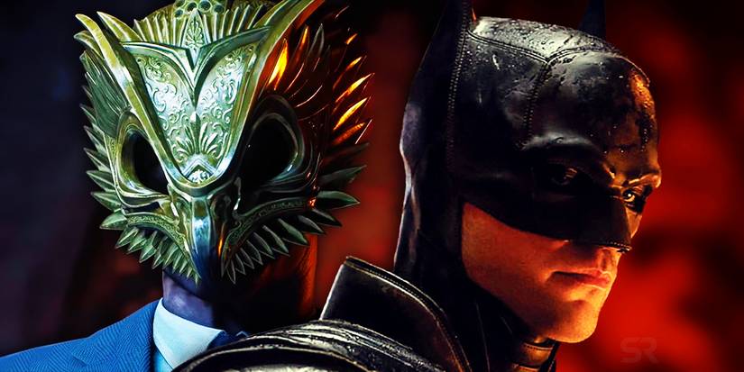 Pattinson's Batman and a member of the Court of Owls.