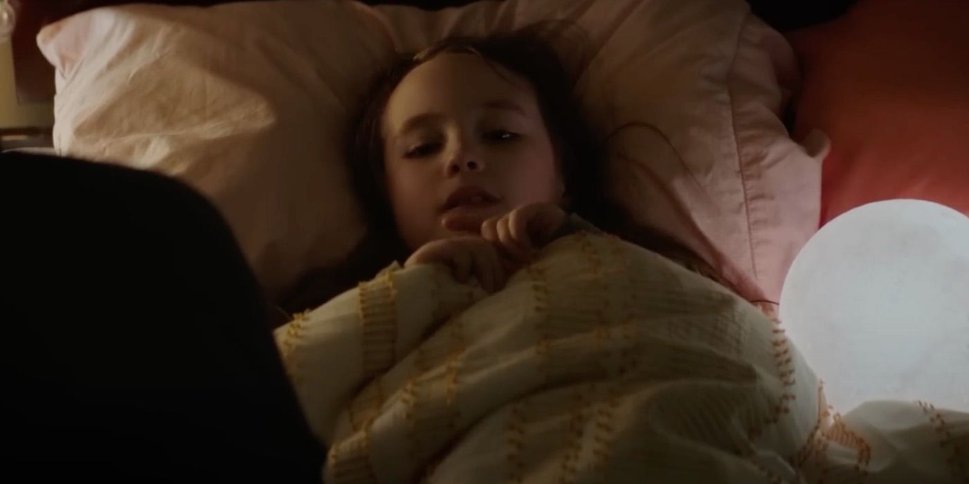 Sawyer in bed in The Boogeyman