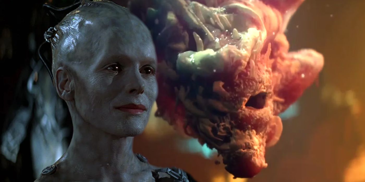 The Borg Queen and The Face from Star Trek: Picard