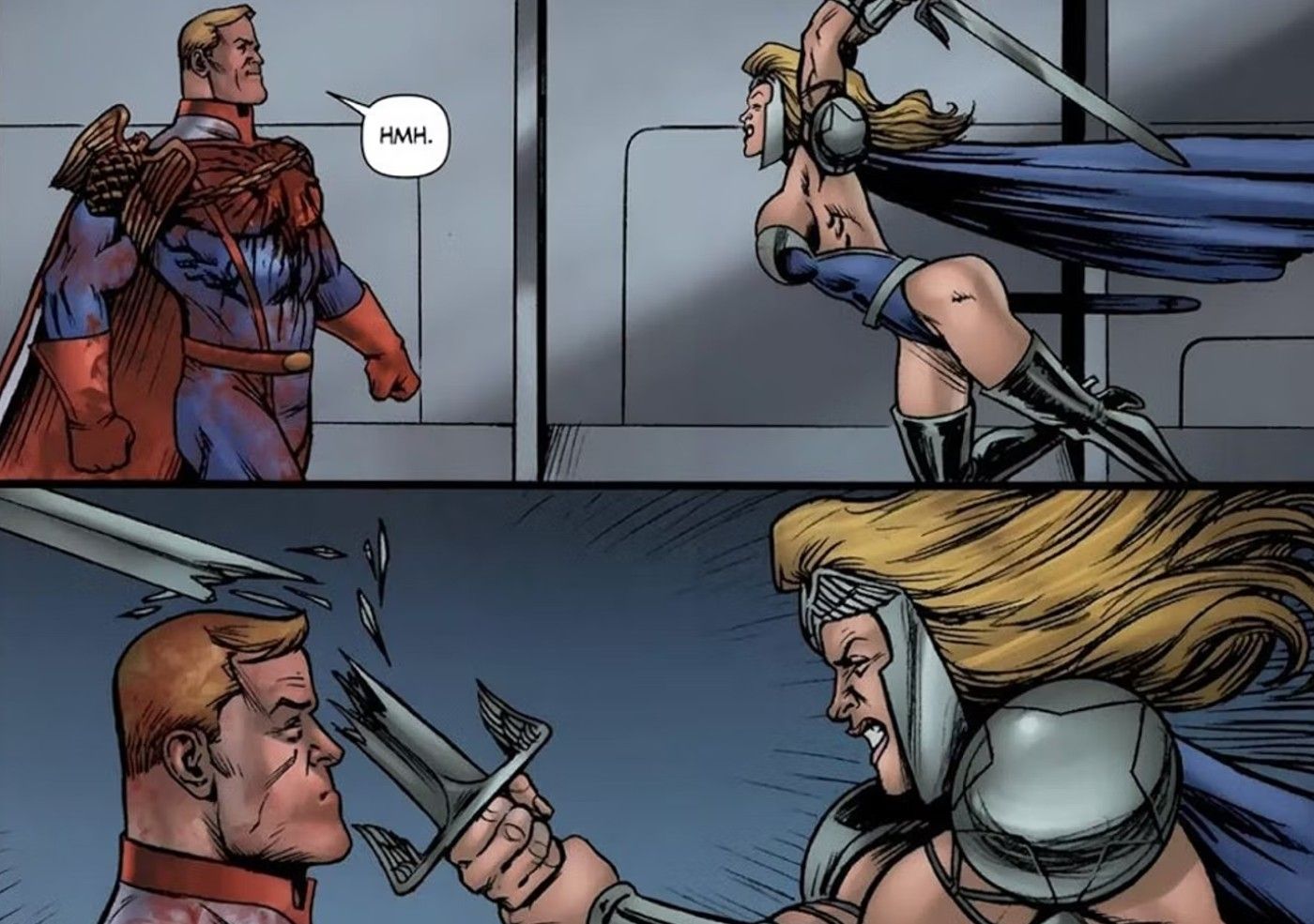 the boys queen maeve vs homelander