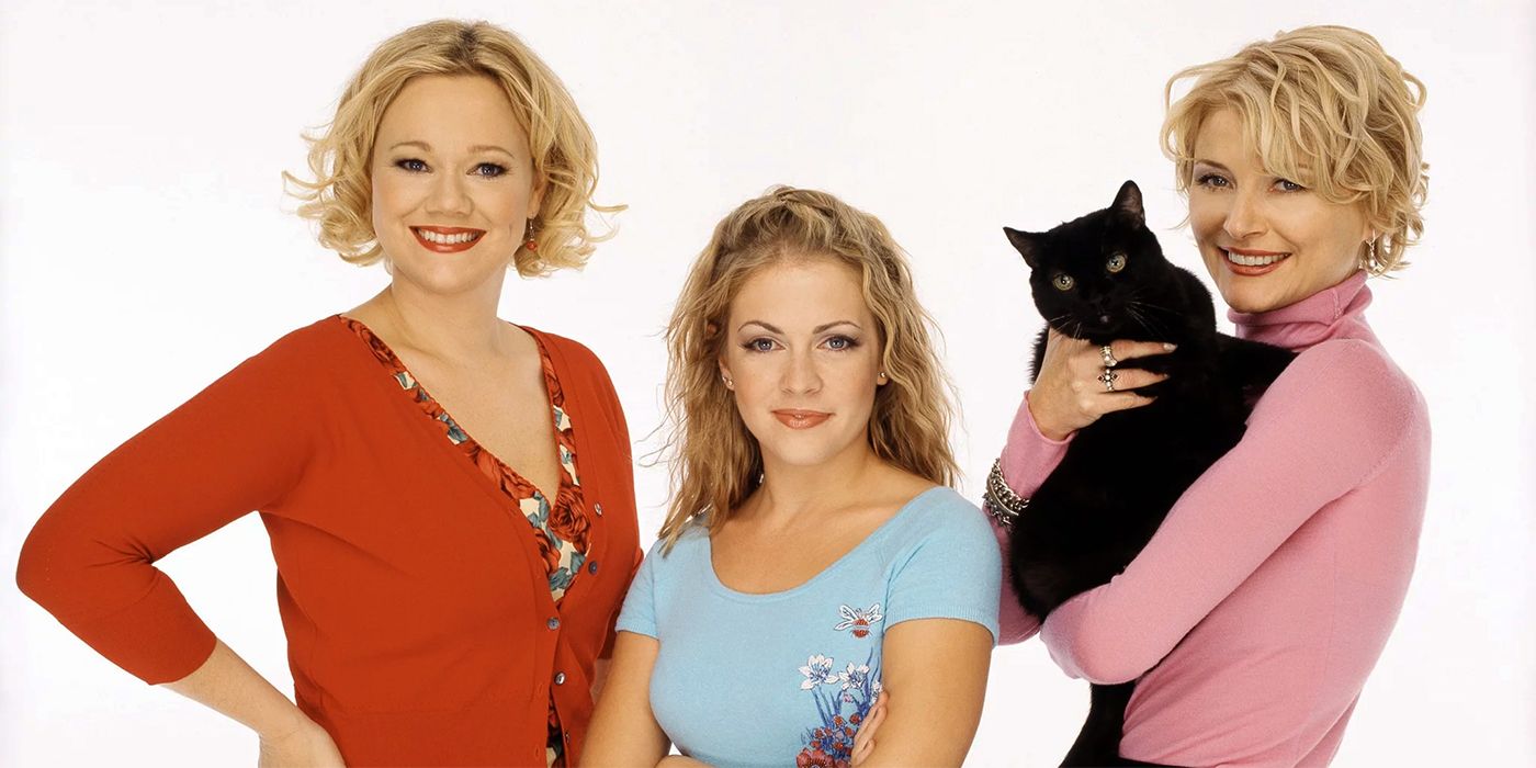 The cast of Sabrina the Teenage Witch