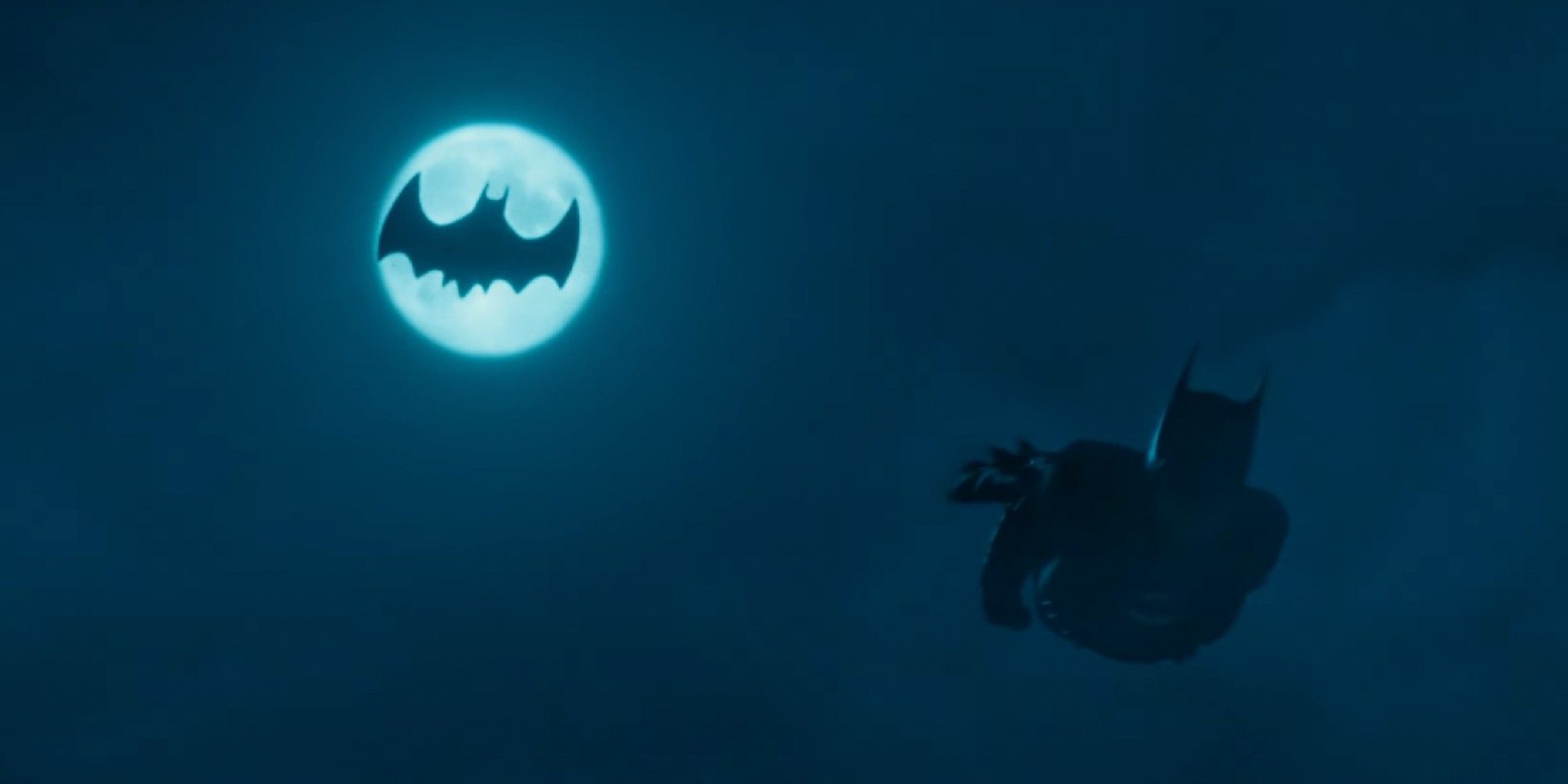 The Flash Trailer Batman Symbol Batwing Moon