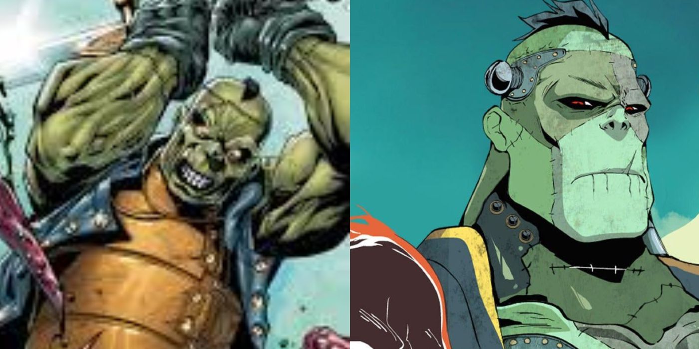 The Frankenstein monster in the DC Universe