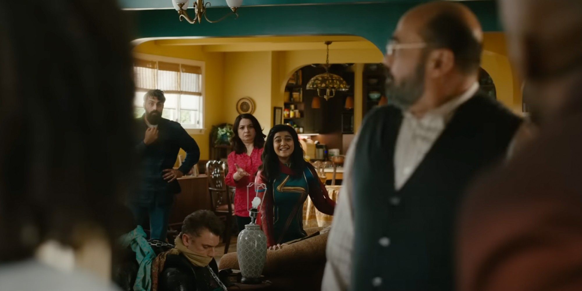 The Marvels Trailer Kamala Khan Family