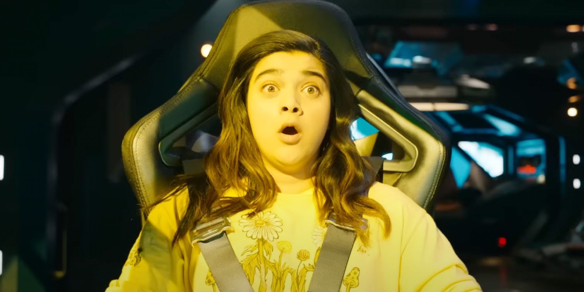 The Marvels Trailer Kamala Khan Space Reaction
