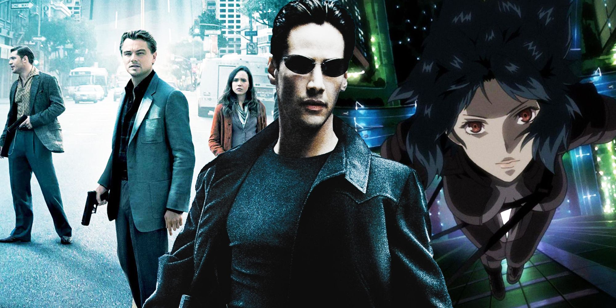The Matrix, Inception, and Ghost in the Shell