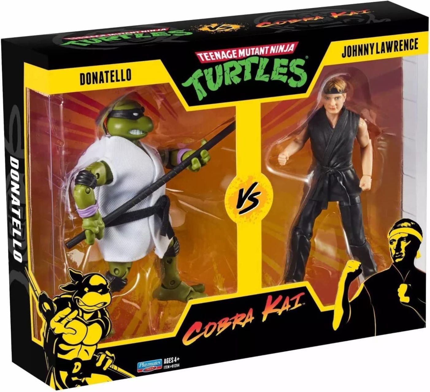 TMNT Cobra Kai Crossover Playmates Toys.