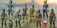 Link E Zelda Amor