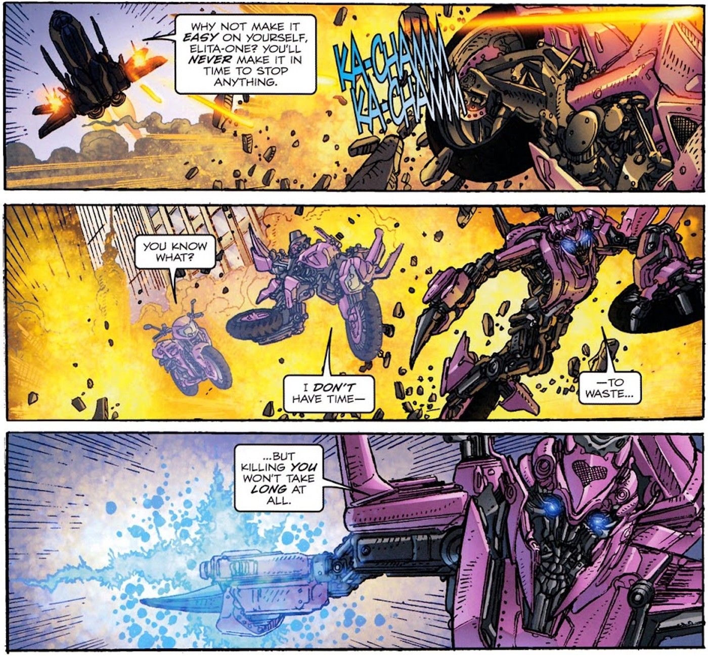 Transformers elita-uma morte