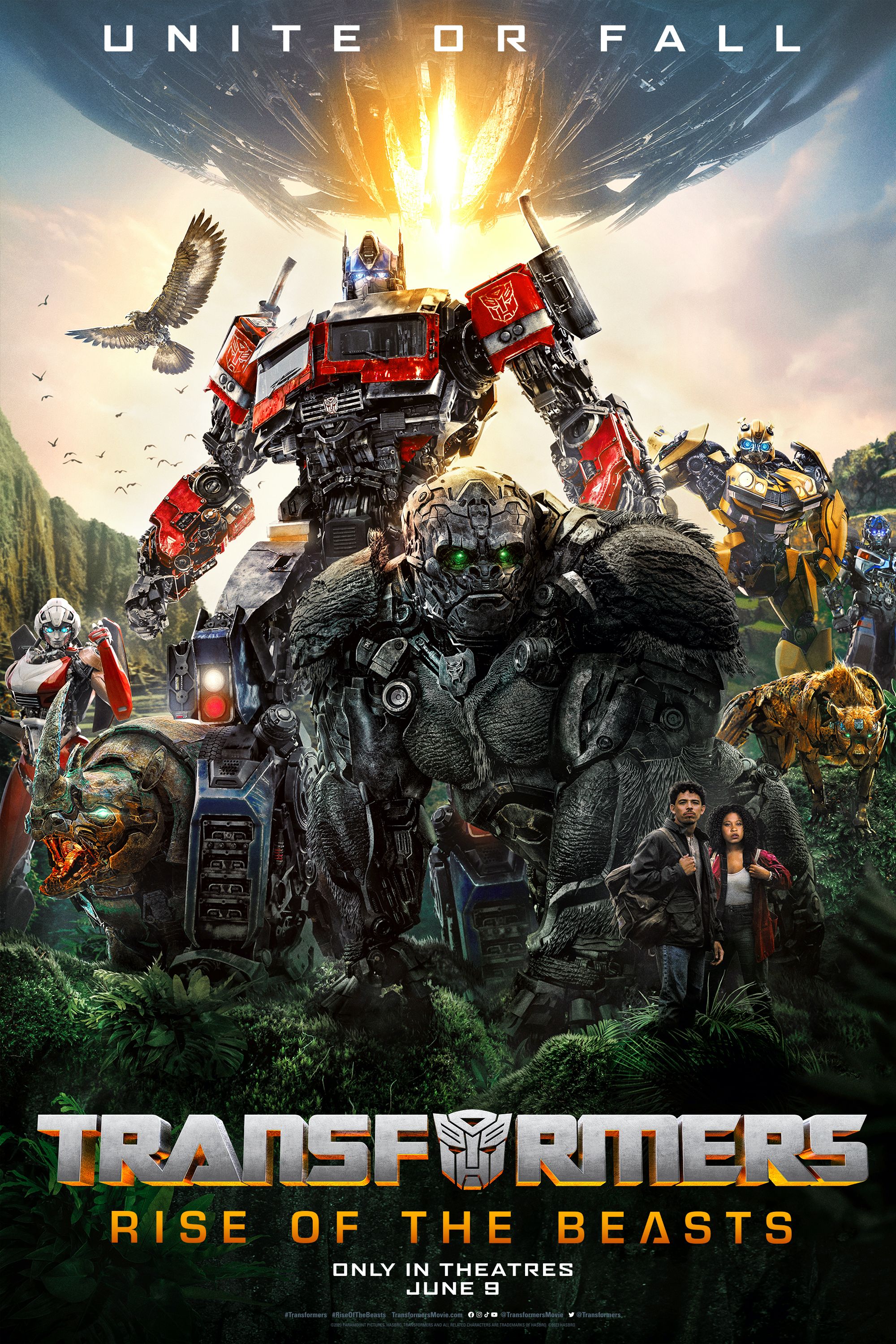 ملصق Transformers Rise of the Beasts
