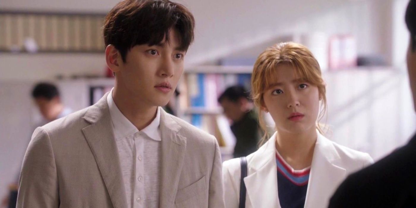 two characters looking concerned in Suspicious Partner