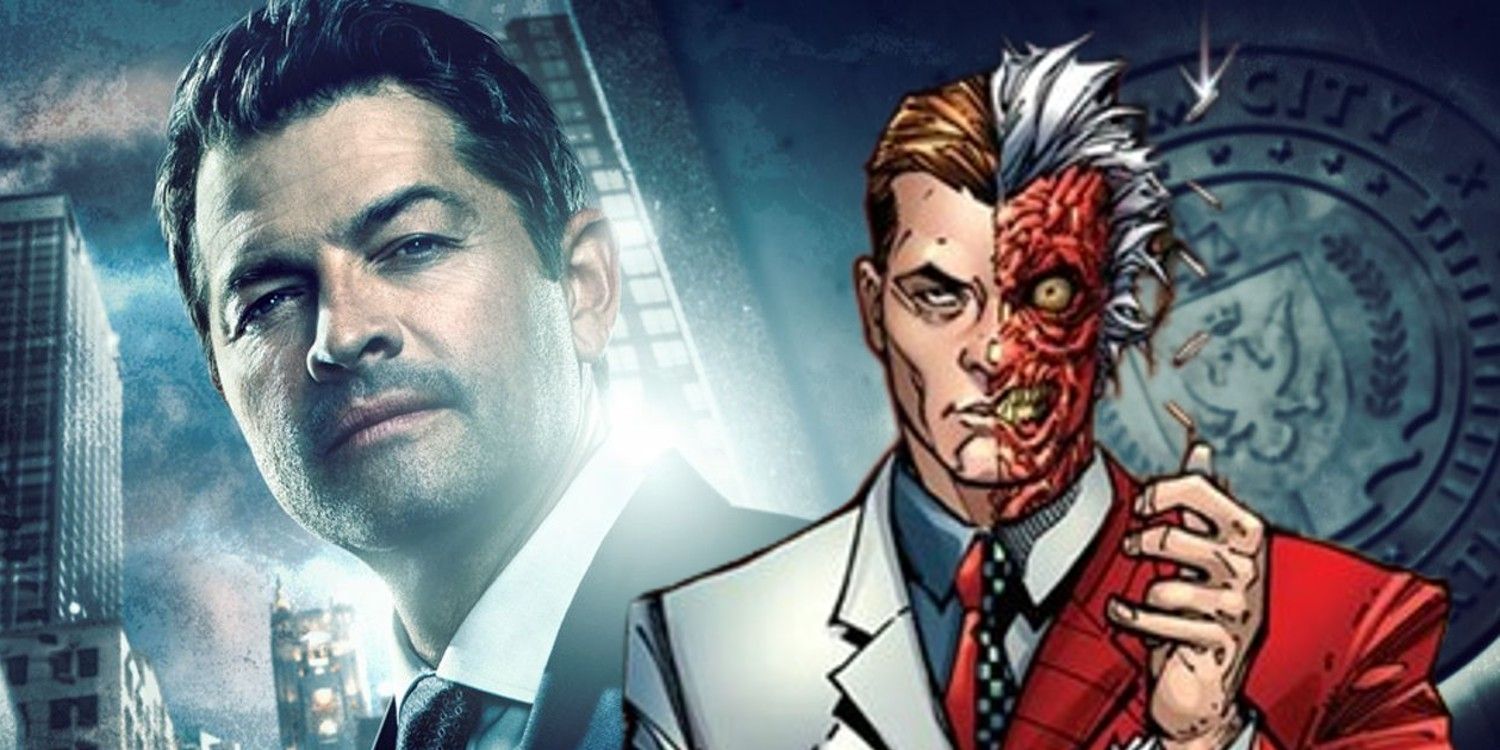 Two-Face Gotham Knights Misha Collins Harvey Dent