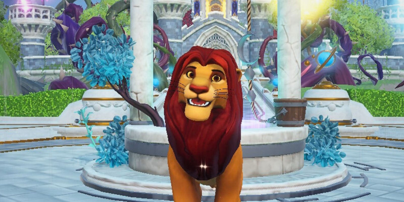 Simba in Disney Dreamlight Valley