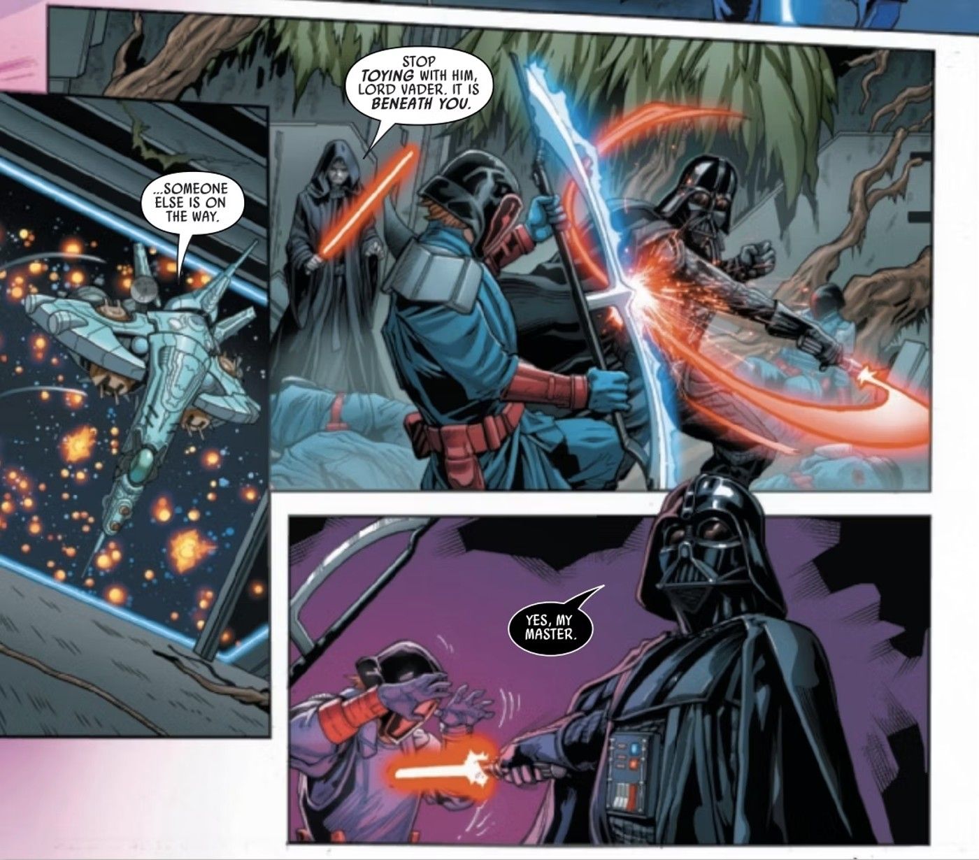 Vader Kills Crimson Dawn Soldier