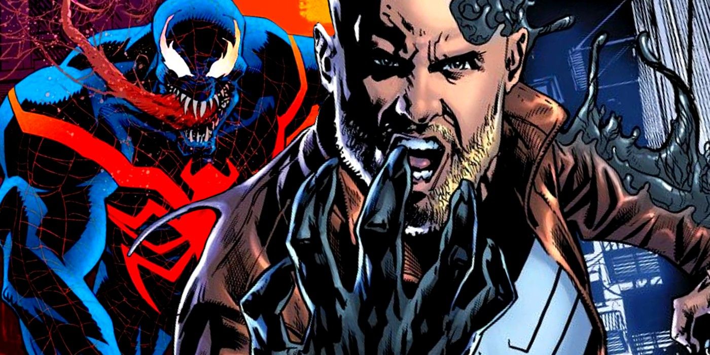 El veneno de Eddie Brock es el símbolo del veneno.