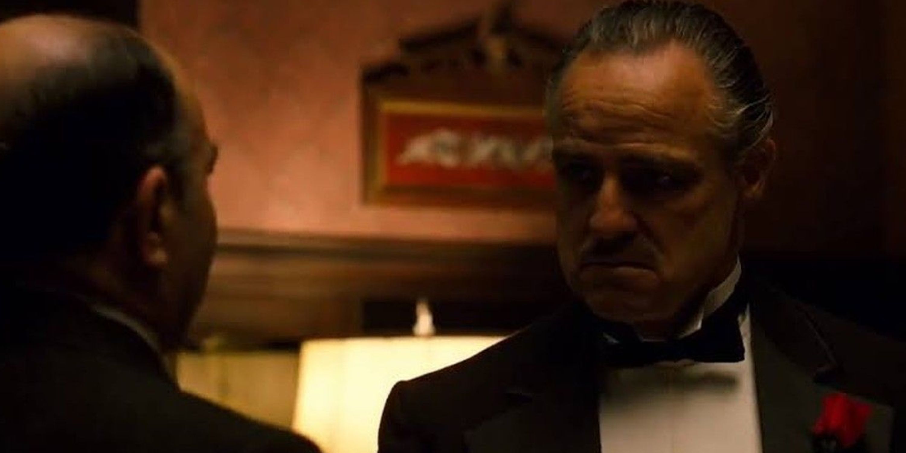 Vito Corleone talking to Bonasera in The Godfather
