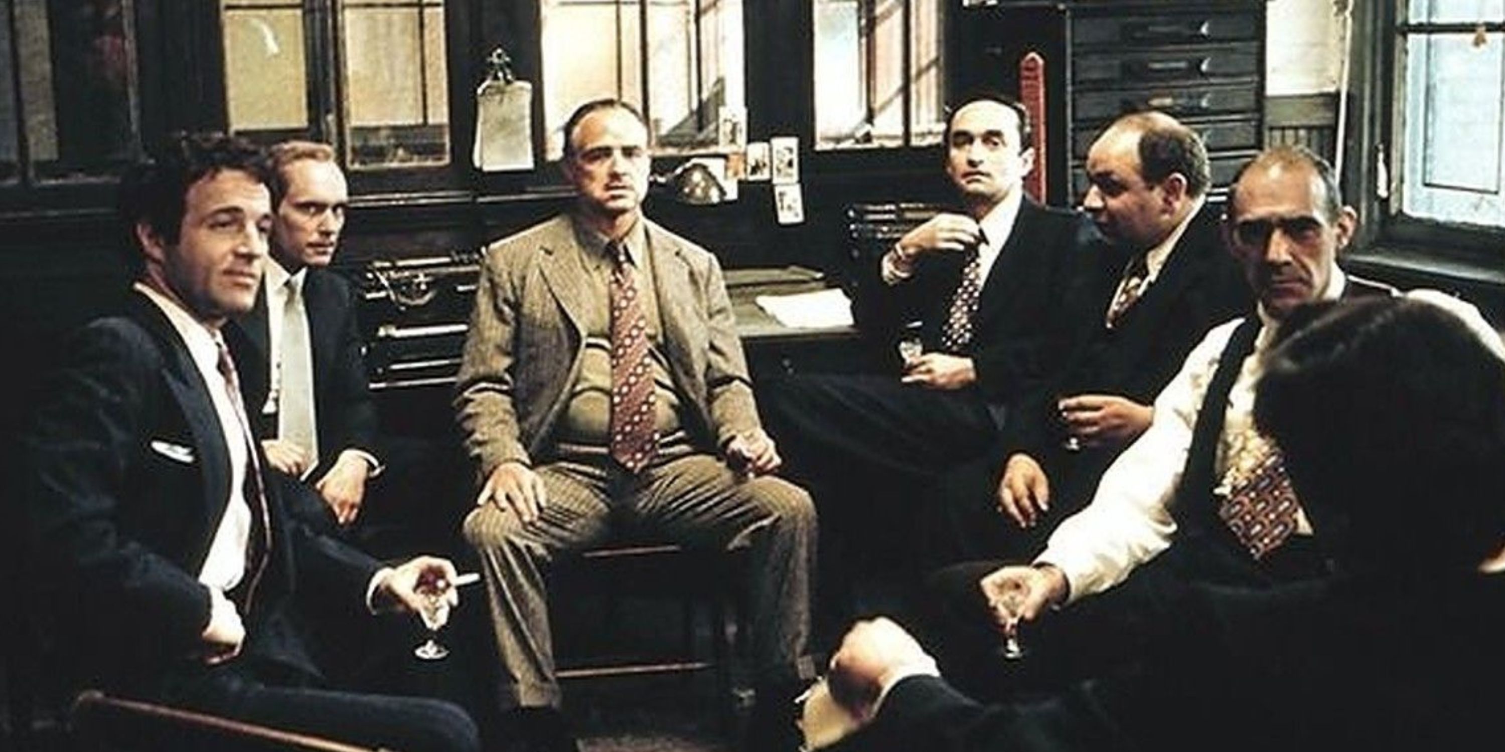 Vito Corleone talking to Sollozzo in The Godfather
