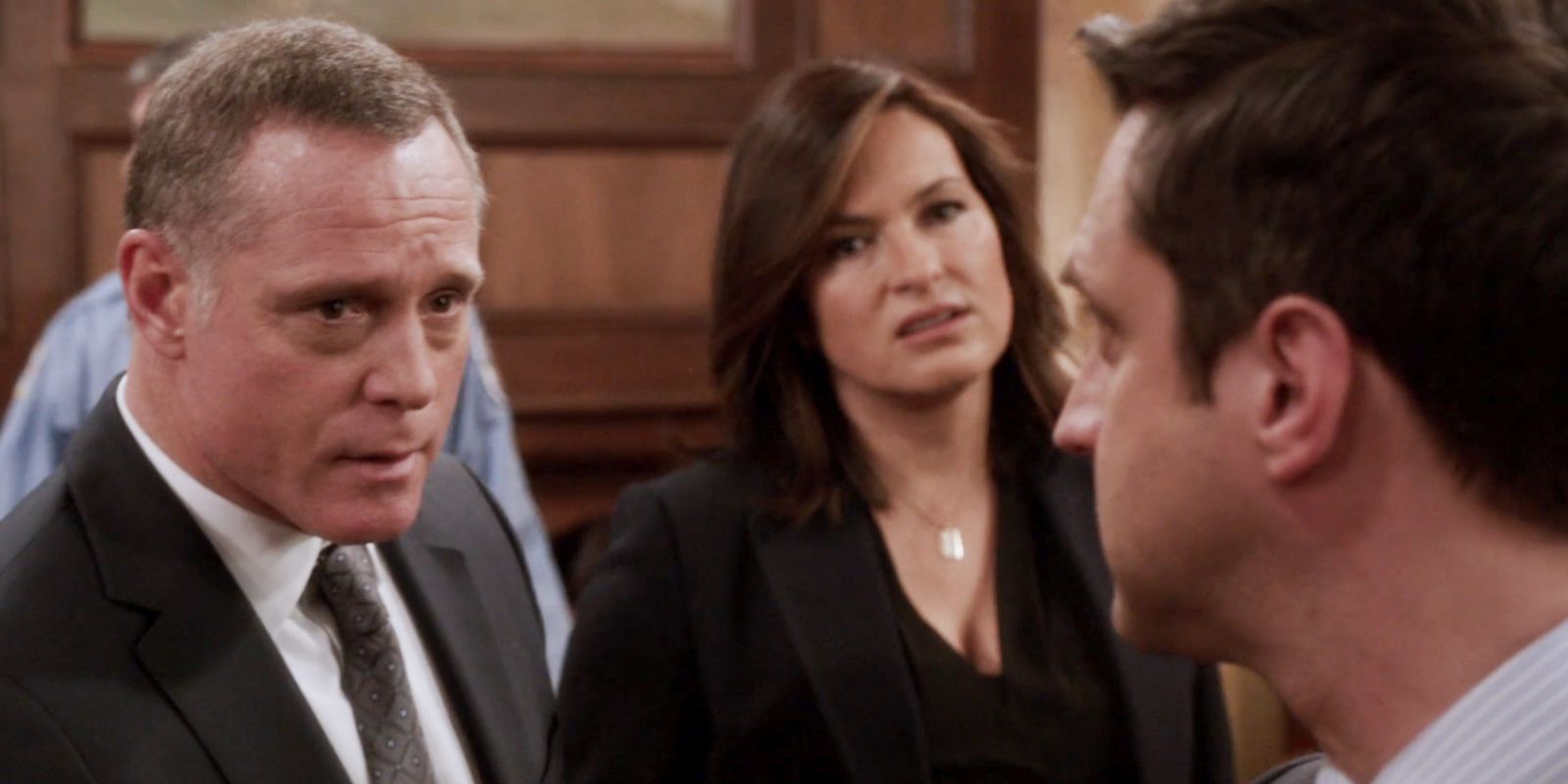 Voight, Benson, and Barba in Law & Order and Chicago PD