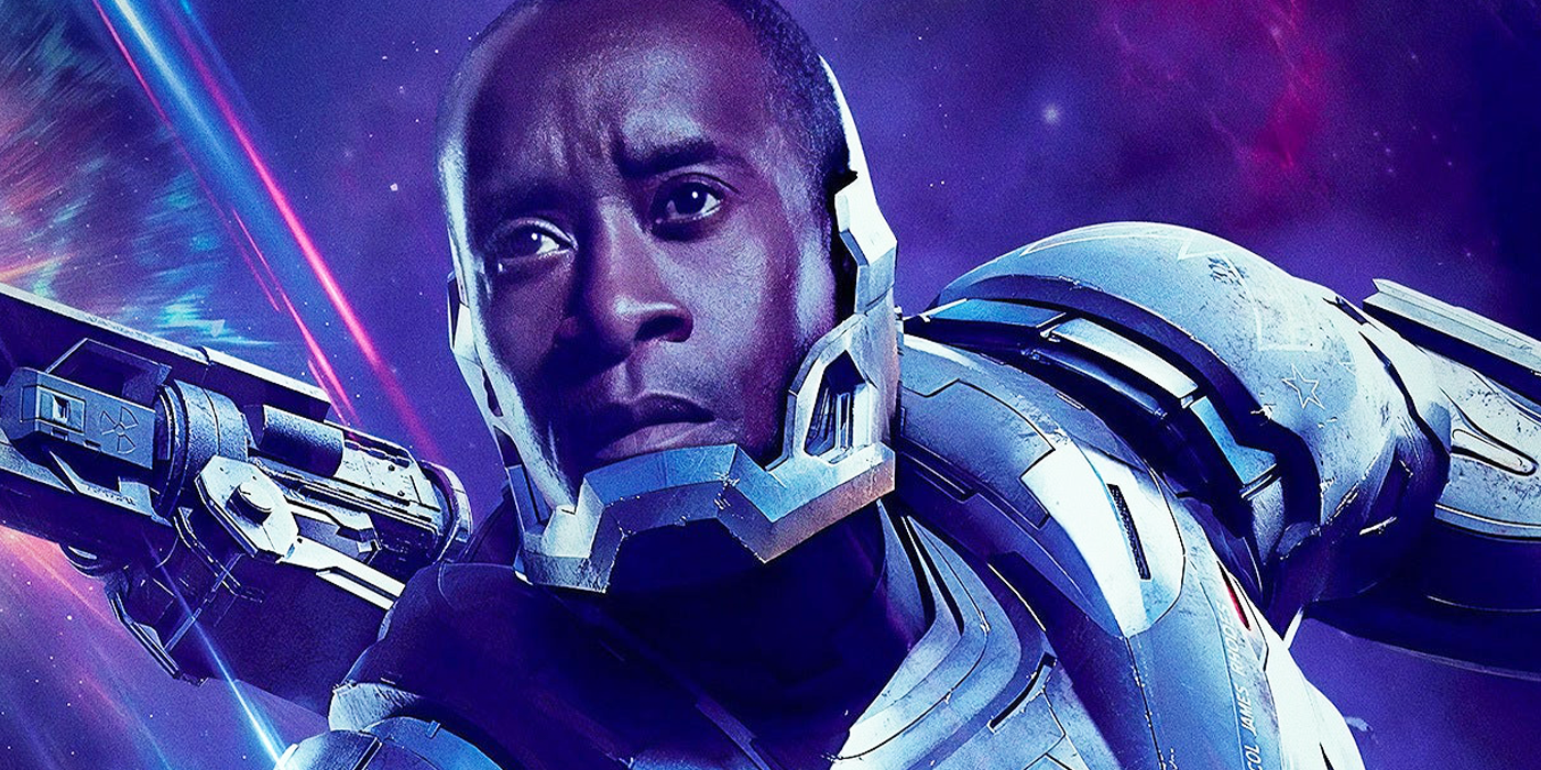 War Machine in the Avengers: Endgame poster