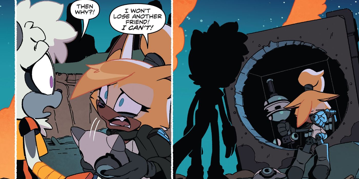 Whisper tells Tangle that she can't lose another friend in Tangle & Whisper 3