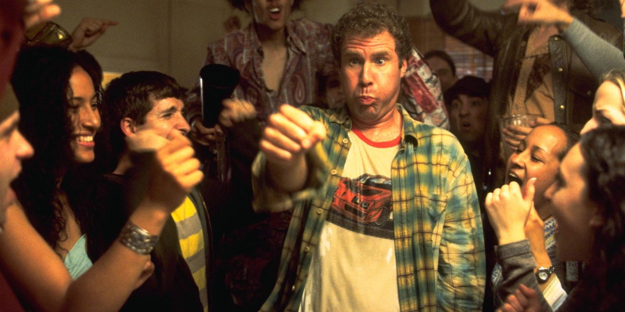 Will Ferrell partying in Old School