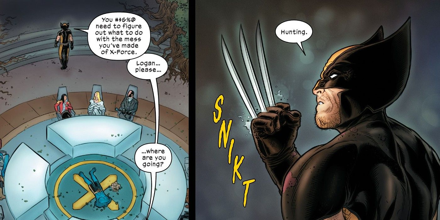 Wolverine #32 Logan no Conselho Silencioso