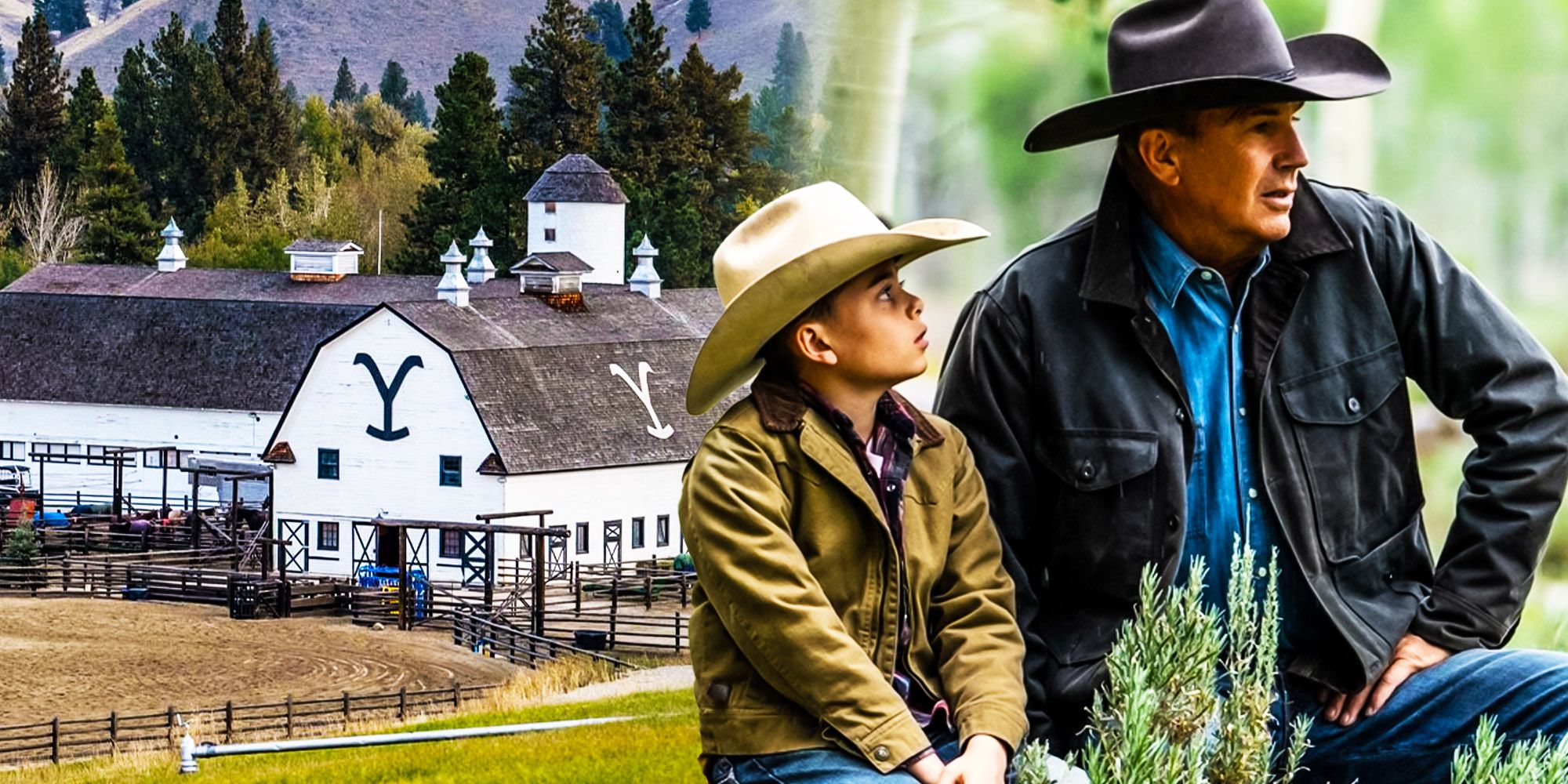 yellowstone ranch john and tate dutton