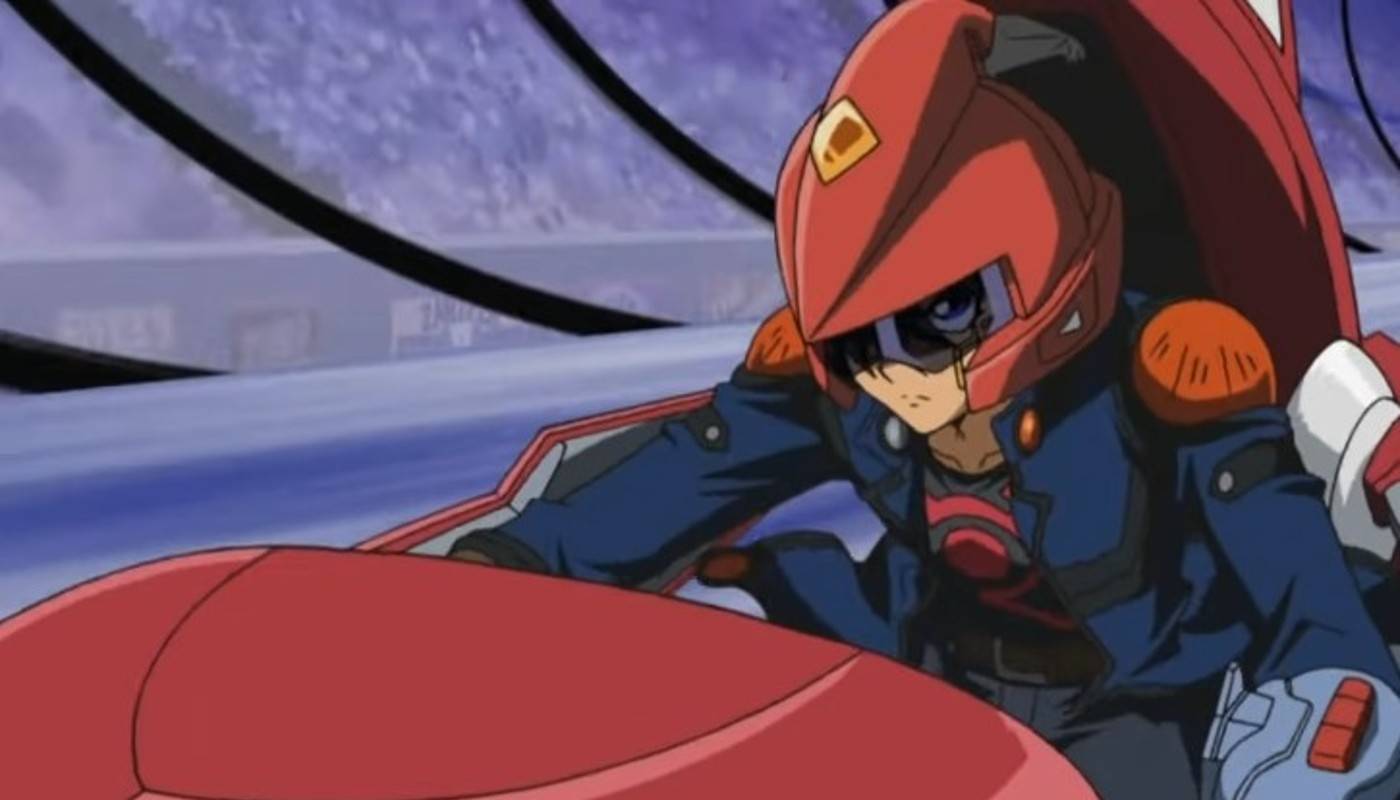 Yusei Fudo in Yu-Gi-Oh! 5D’s