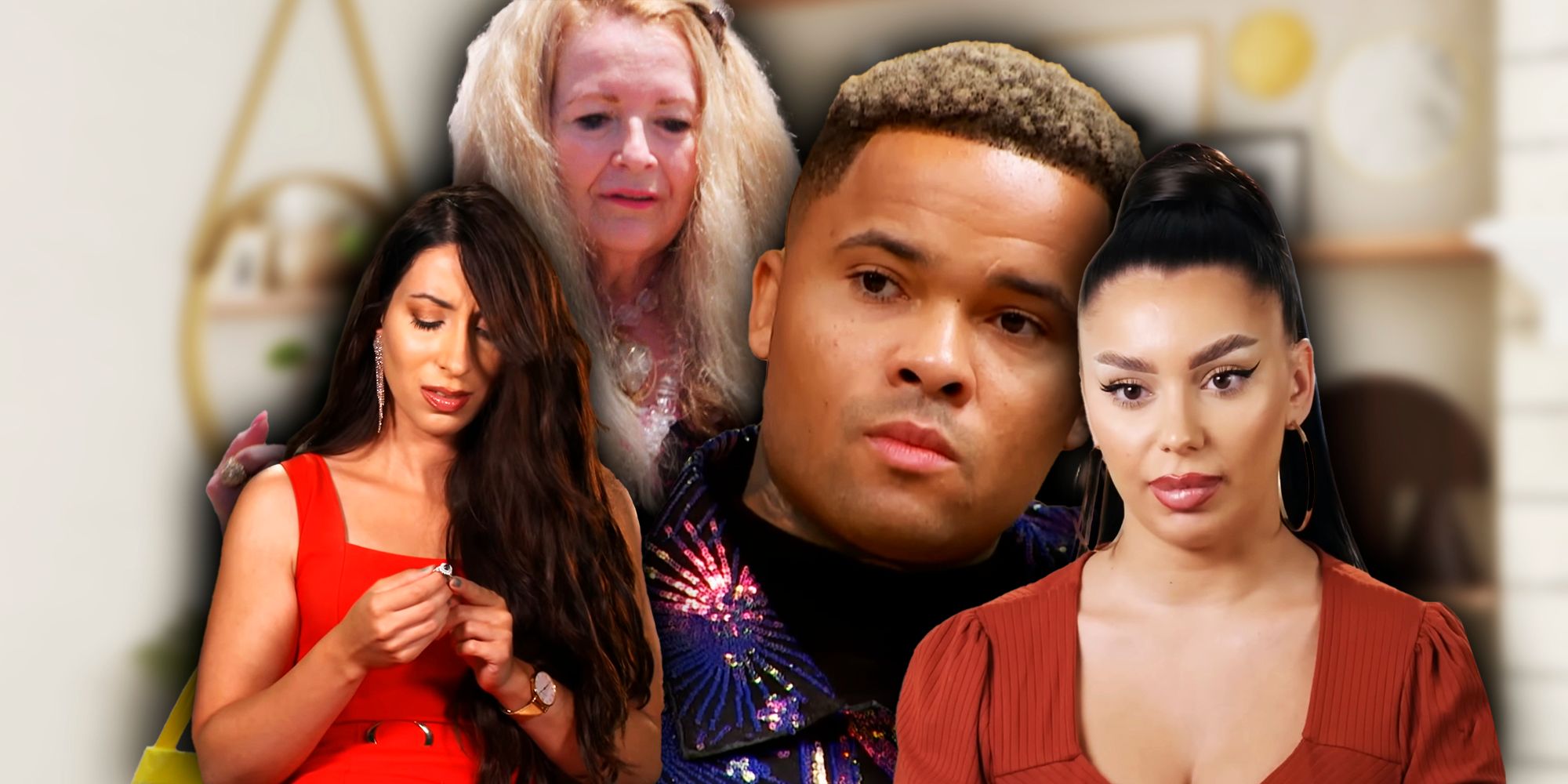 90 day fiance montage four cast members