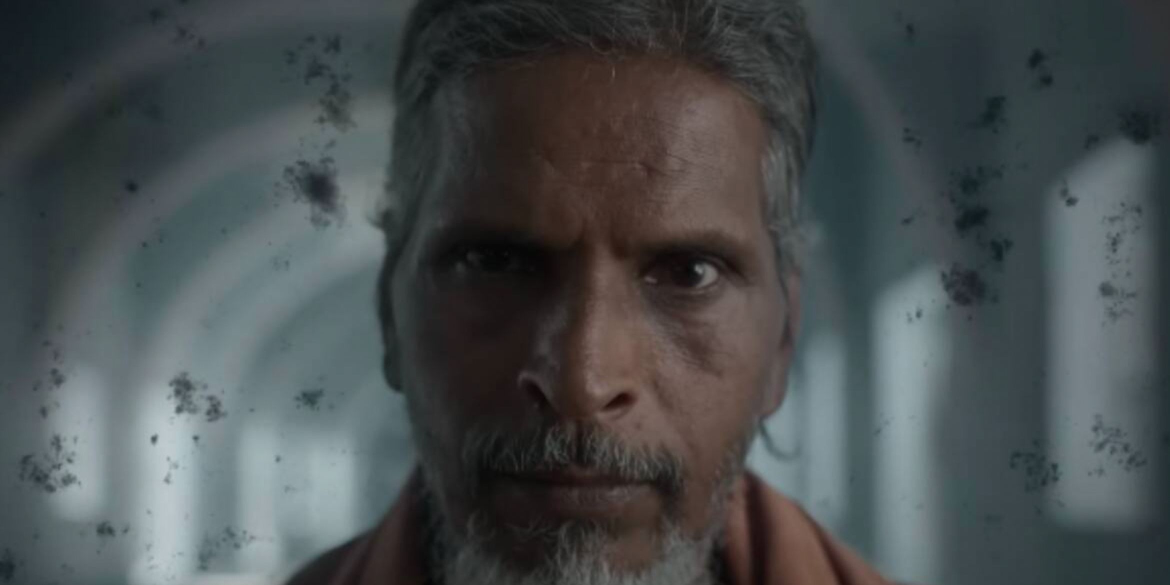 A closeup of Raja Kolander in Netflix documentary Indian Predator Diary Of A Serial Killer