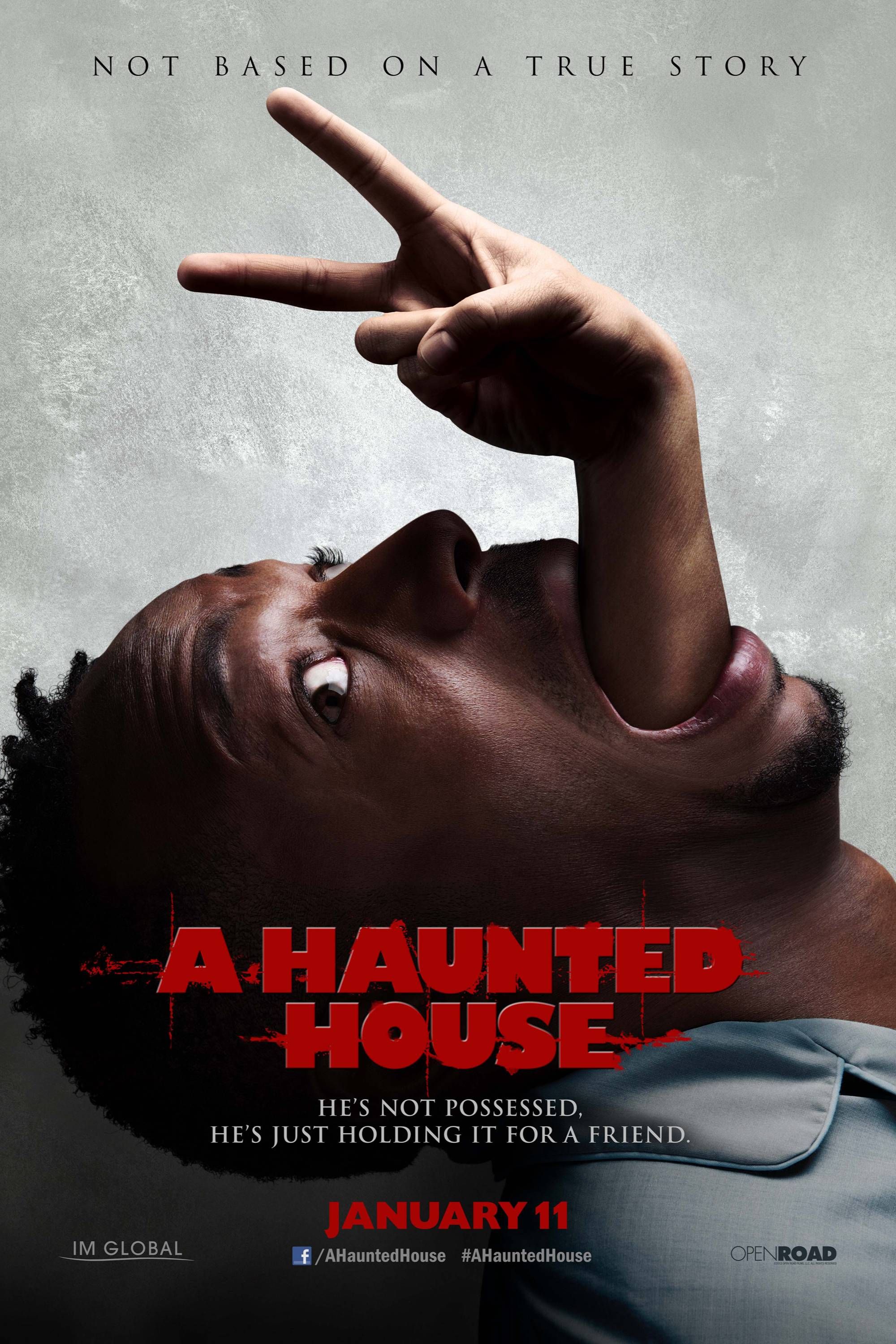 a haunted house poster
