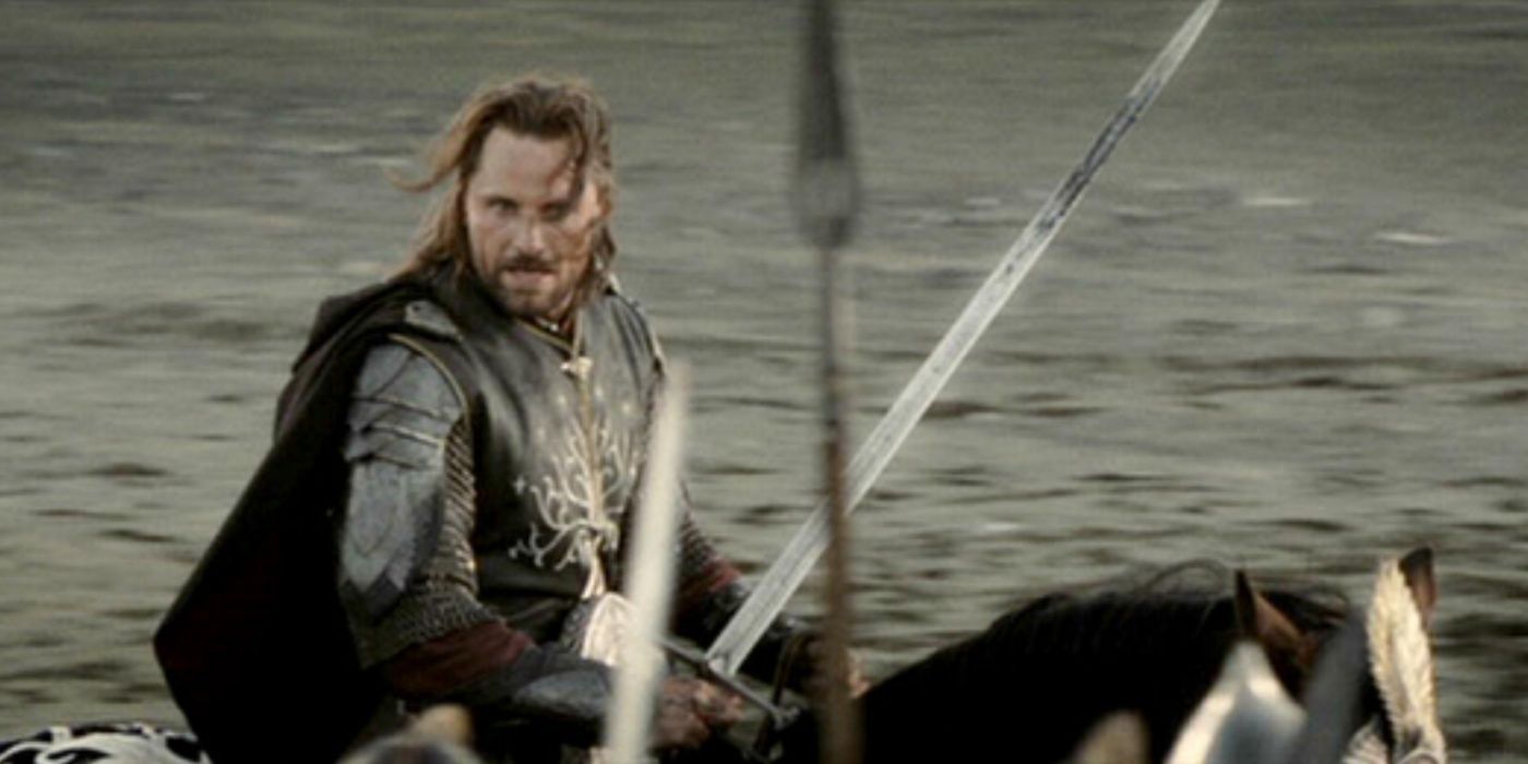 Aragorn à la Porte Noire dans Le Retour du Roi