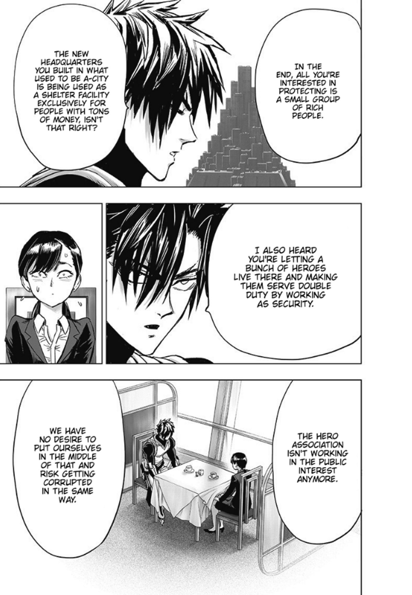 Accel (Axel) in One-Punch Man digital manga