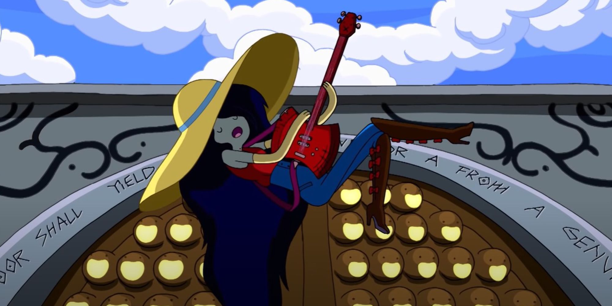 Marceline singing a song in What Was Missing