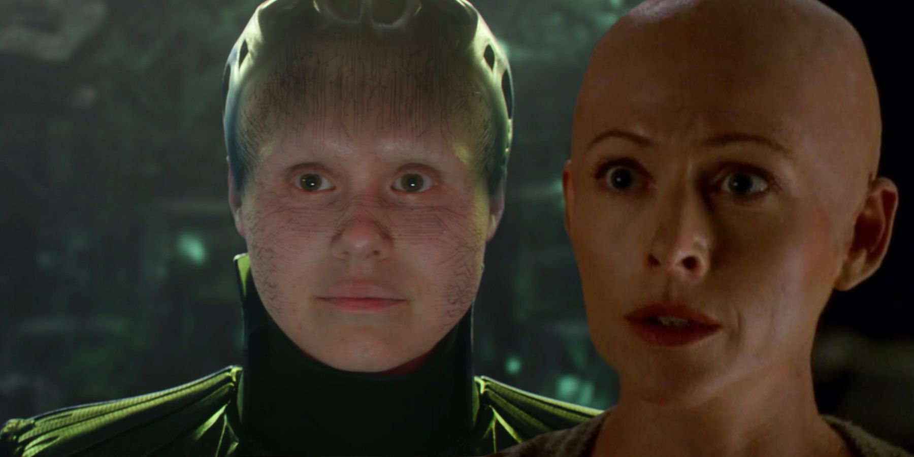 Agnes Jurati and Riley Frazier in Star Trek