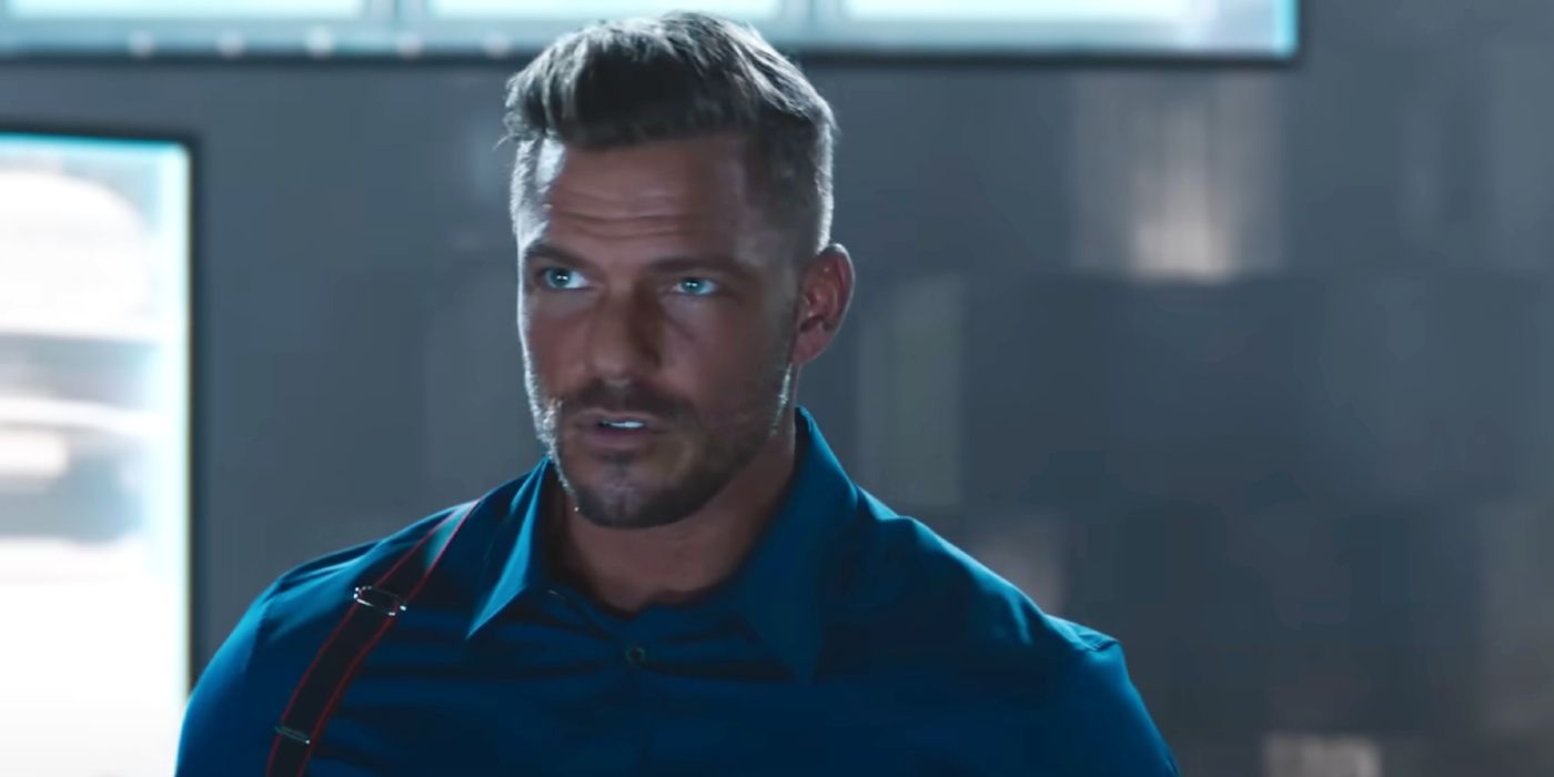 Alan Ritchson as Aimes in Fast X.