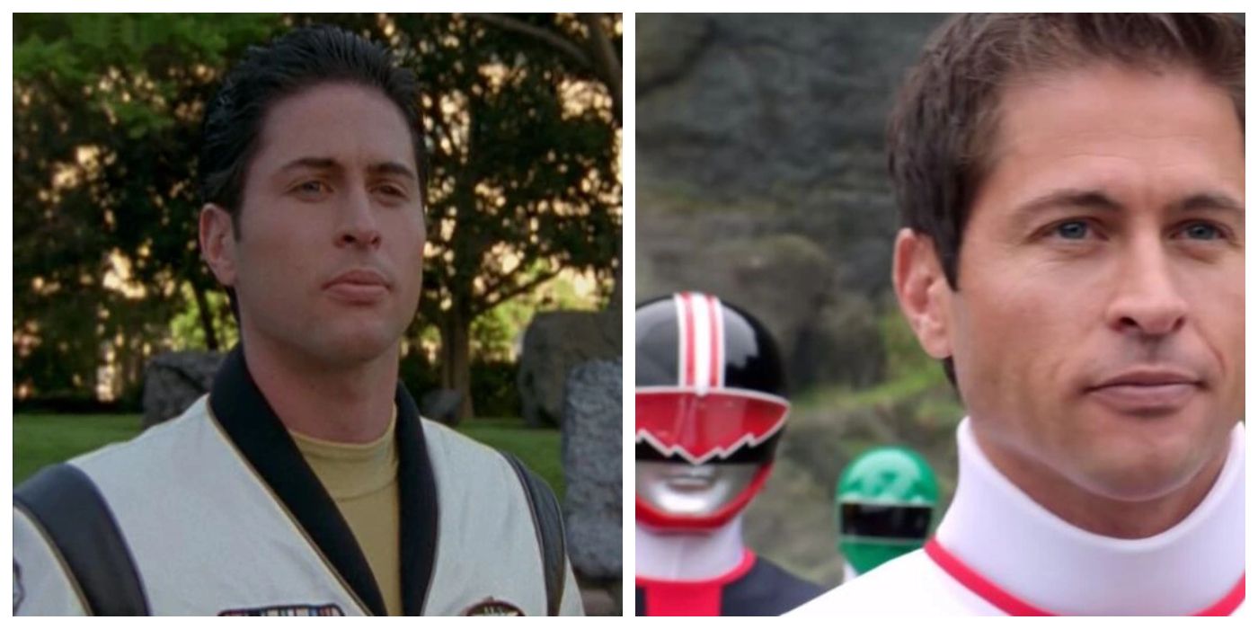 Alex and Wes in Power Rangers Time Force