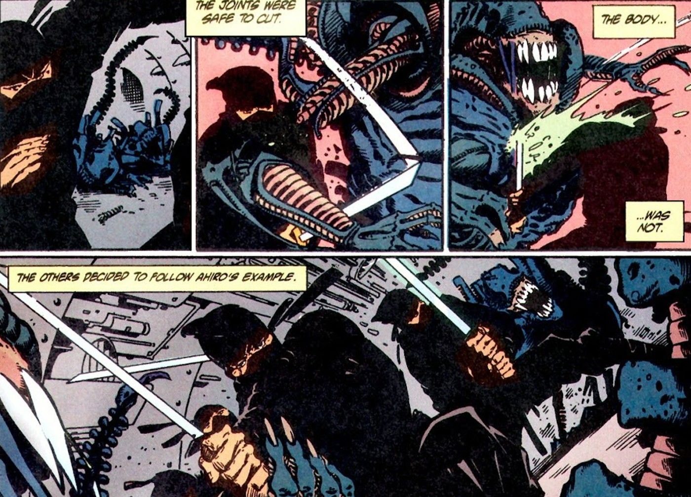 alien xenomorph weakness