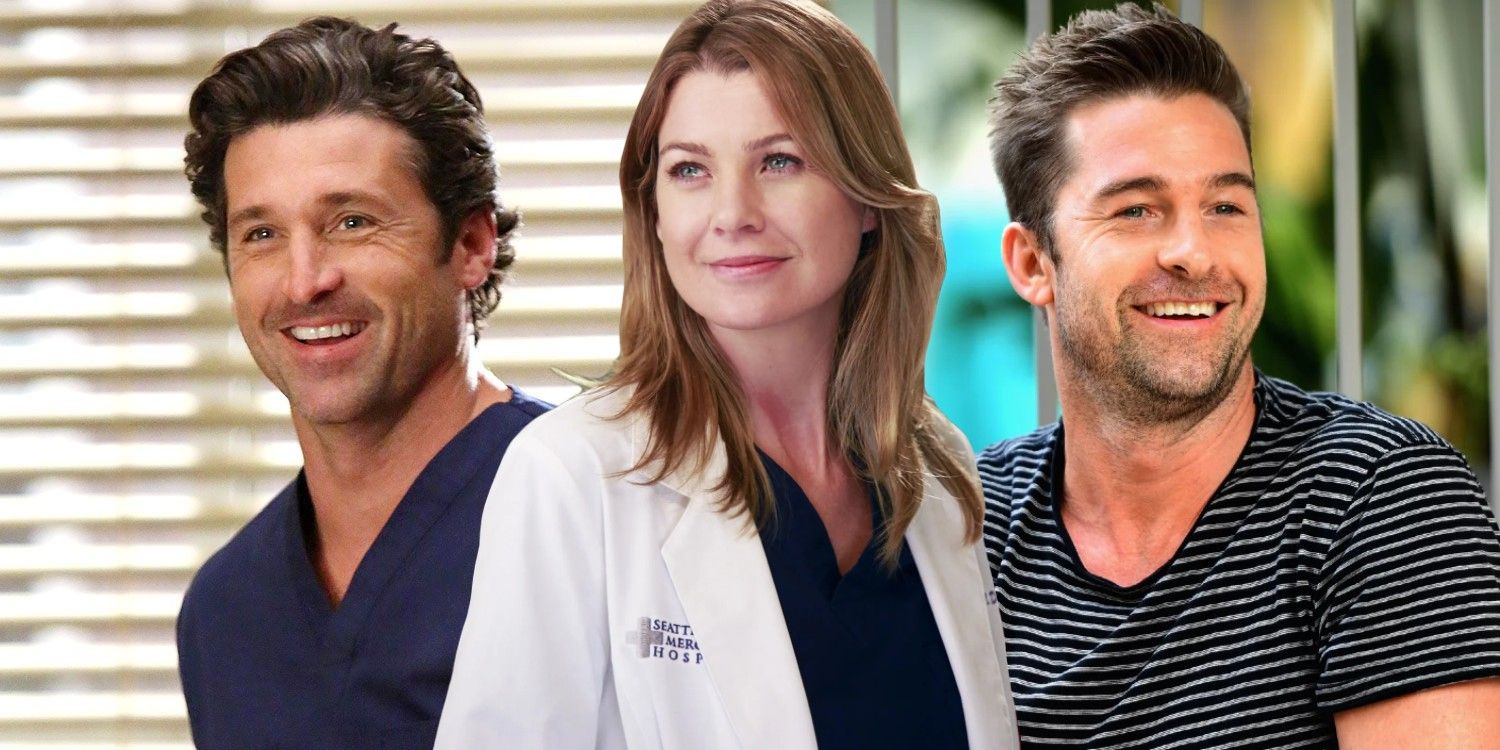 An image of Derek, Meredith and Nick in Grey&rsquo;s Anatomy