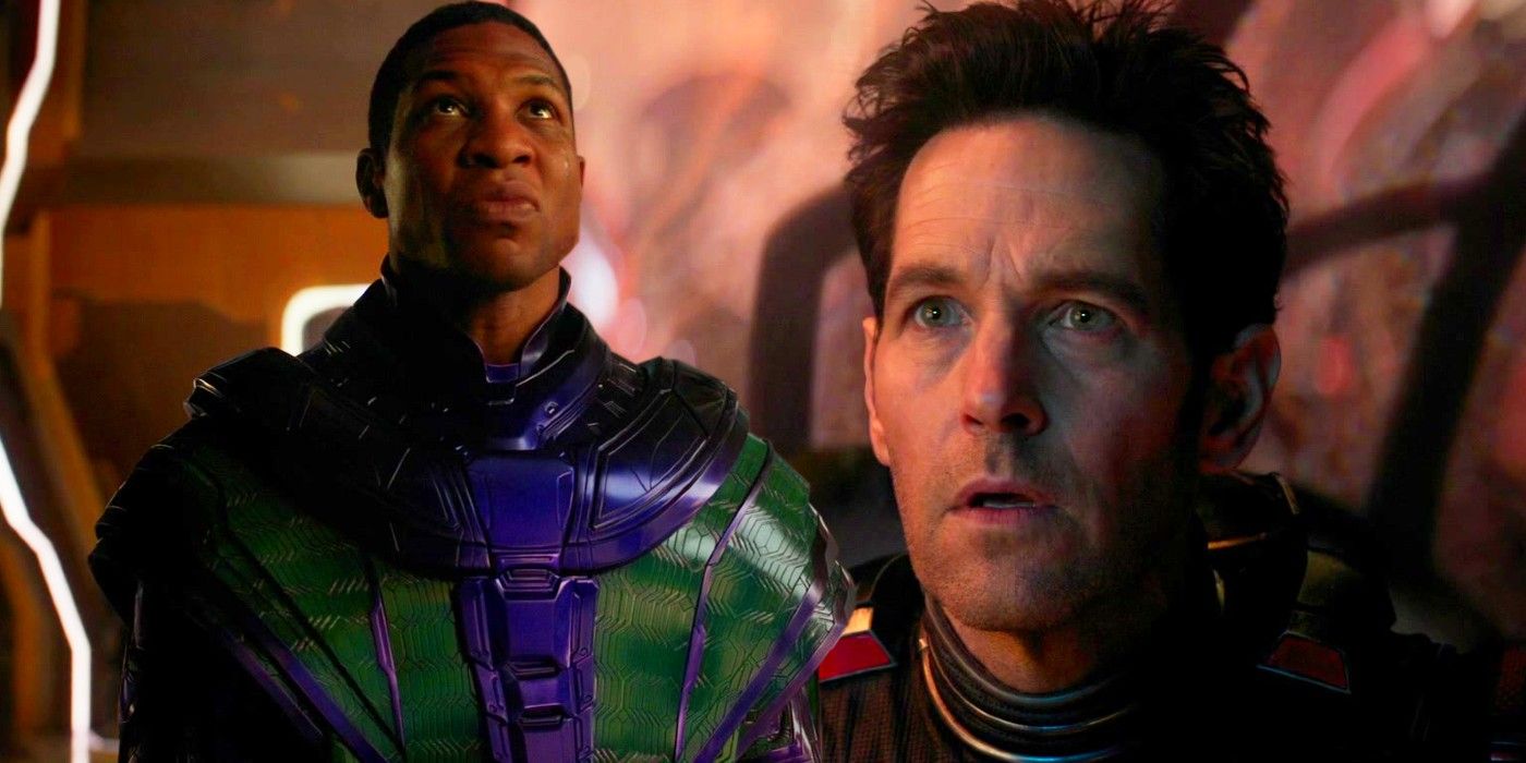 Ant-Man and Kang in Quantumania