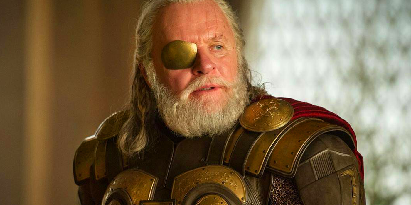 anthony hopkins as odin in the mcu